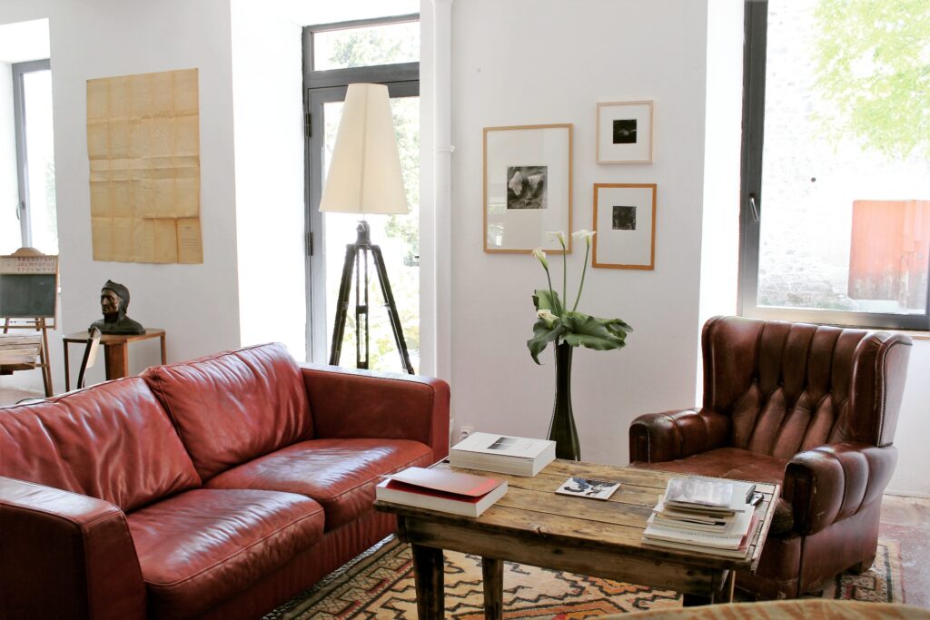 The living room | La Colonie Aubrac